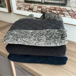 Abercrombie & Fitch set of 3 fleece